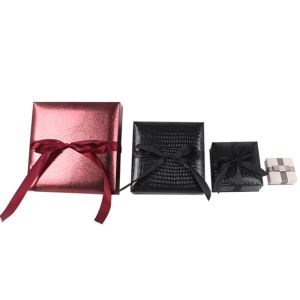 Women Small Earring Jewelry Gift Boxes Drawer With Sloting Pouch