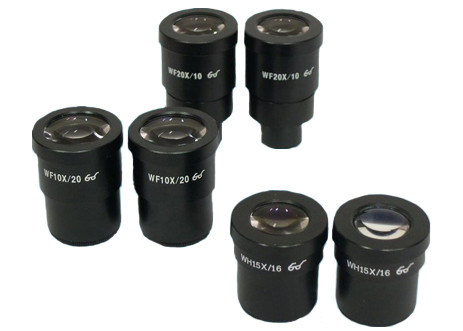 10X 15X 20X Stereo Microscope Eyepiece Black Microscope Accessories
