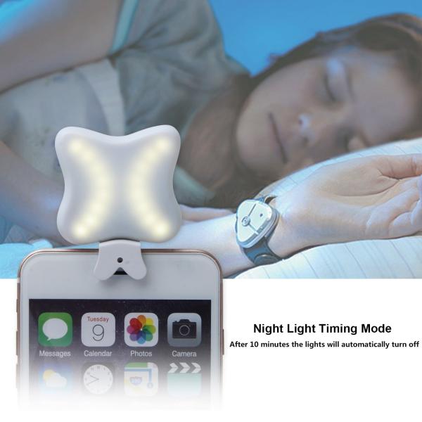 NEW Design 3 IN1 Selfie Flash + Mobile Charging + Night Light GK-LD05