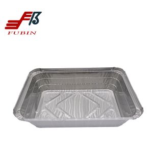 Biodegradable Aluminium Foil Food Container for Kitchen FDA approval
