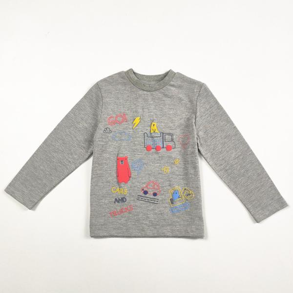 T-Shirts Anti-wrinkle Super Soft O-neck Bulk Buy Cute Long Sleeve Newborn Tops for Infants