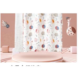 240GSM Gauze Swaddle Fabric Good Cold Resistance Baby Clothing Fabric