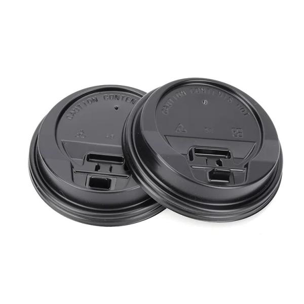 Buy Cpla Plastic Takeaway Cup Lids , Degradable Coffee Paper Cup Cover at wholesale prices