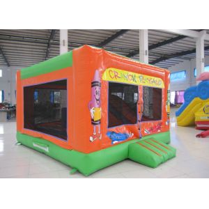 Lovely crayon inflatable bouncy combo for sale commercial inflatable crayon