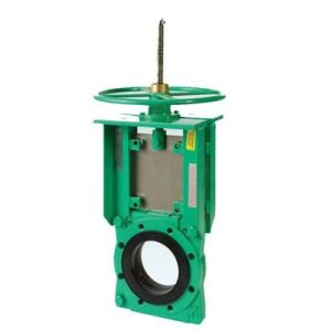 ISO Certificate Ductile Iron Slurry Knife Gate Valve Wafer / Flange Connection