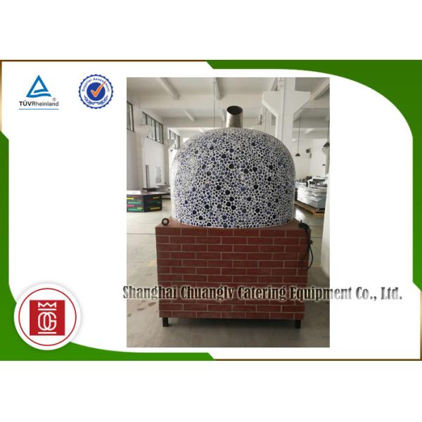 Neapolitan Pizza Oven / Italy Type Pizza Oven Lava Rock Gas Heating