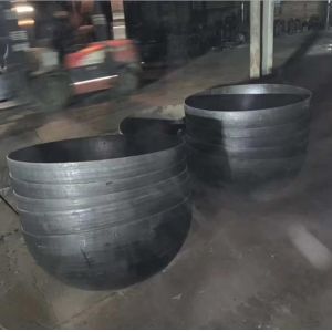 Standard Elliptical Dished Heads Forged Steel Tank Ends for Chemical Pressure