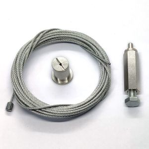 Stainless Steel LED Lighting Suspension Kit for Panel Lights