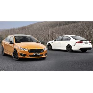 Quality Big Brake Kit For Ford Falcon Installed TEI Racing P60S Forged 6 Piston Calipers 355*32mm Disc Rotor for sale