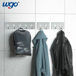 Damage Free Mounted Bathroom Wall Hooks No Install Tools Needed