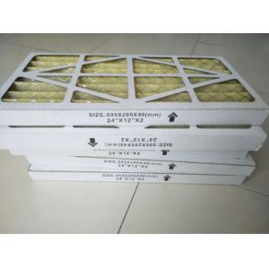 China 800mm 870mm Metal Frame Screen Air Filter Metal Frame Cast Iron on sale