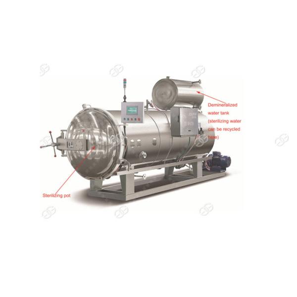 Buy Continuous Circulation Glass Bottle Sterilization Machine Automatic 1700*1000*2400mm at wholesale prices