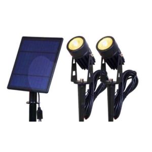 Aluminum Led RGB Solar Spotlight IP65 DC 24V Remote Control