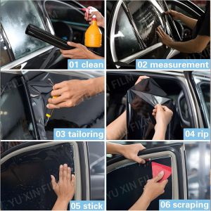 PET Material 1ply Primary Film Strong Adhesive Window Tint Film