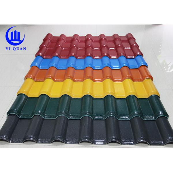 Buy Unbreakable Waterproof Synthetic Resin  Roof Tile with ASA Coating at wholesale prices