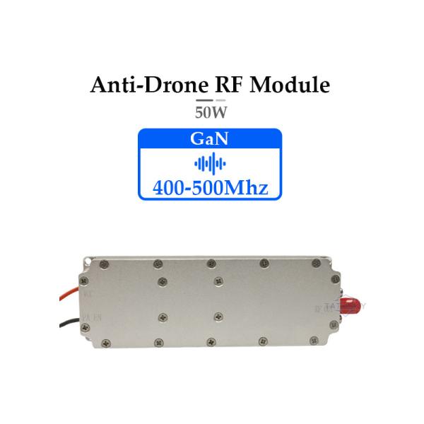 Buy 50W GaN RF Power Amplifier Module 400–500MHz | High-Power Anti-Drone Signal Jammer | Long-Range FPV & UAV Defense, Compact Design, Efficient Heat Dissipation for Drone Countermeasure Systems at wholesale prices