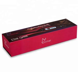 Customized Printing Hair Straighteners Curling Flat Iron Packaging Box With