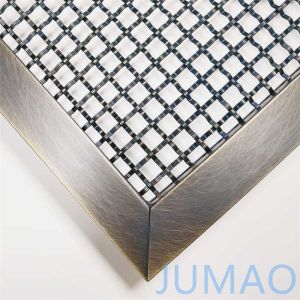 SS304 Metal Wire Mesh Room Divider For Living Room Interspace