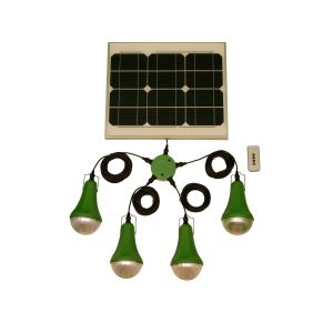 Solar Power System Solar Panel Mini Home Lighting System with Mobile Charger SRE