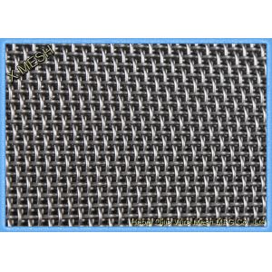 316 304 SS Stainless Woven Wire Mesh , Woven Filter Mesh In Silver Color