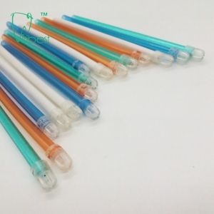 Anti Rust Alloy Wire Dental Suction Tip Disposable