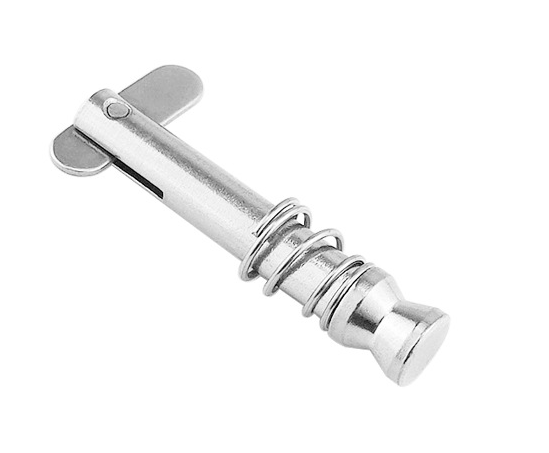 Marine Grade Boat Quick Release Pin with Drop Spring Stainless Steel Pin Diameter x Usable Length Pack 2 316 Alloy Steel