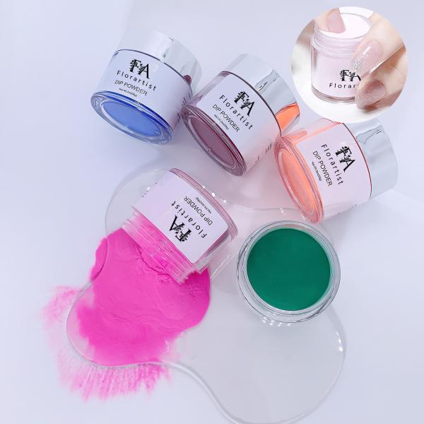 Factory Wholesale Private Logo Custom Brand Dipping Powder Color Autumn Collection Clear Nail Art Dipping Powder