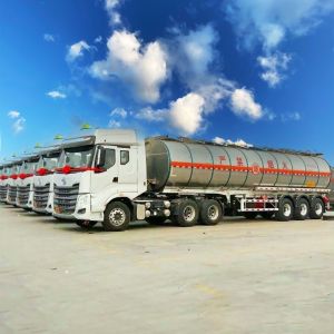 3 Axles 43500 Liters 28t Water Tank Trailers
