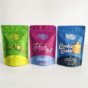 3.5g 7g 14g 28g Runtz Bag Stand Up Pouch Weed Cookie Candy CBD Bag