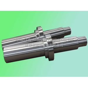 China Diameter 200 - 800mm , 42CrMo4, Bright Skin Screw Forged Steel Shaft For Mining / Chemical Industrial on sale