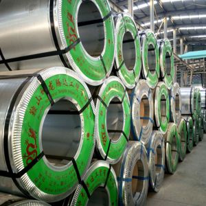 China Anti Finger Zincalume Steel Coil Building Material Aluzinc Coated Steel on sale