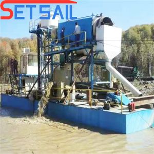 128PCS-176PCS Chian Quantity Chain Bucket River Diamond Dredging Equipment for