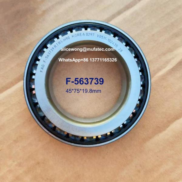 F-563739.RTR1-H90 Automotive Gearbox Bearings 45x75x19.8mm Auto Transmission Bearings with Nylon Cage