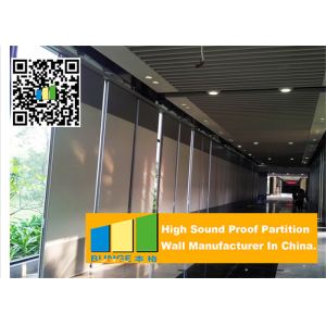 Aluminum Frame Customized portable wall partitions Free Standing For Meeting