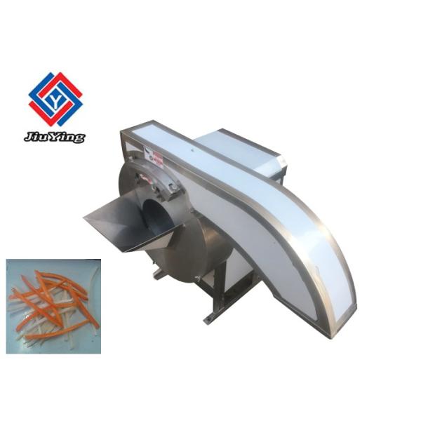 Electric Fresh Sweet Potato Chips Cutting Machine Capacity 500~800KG/H