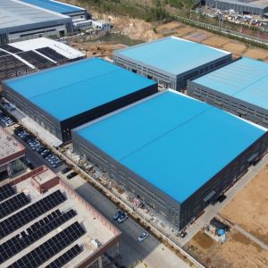 Prefabricated Steel Frame Building for Warehouse and Factory