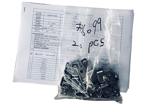 Conduit Lock Metal Parts Stamping AISI304 X5CrNi18 Materials For Boat Components