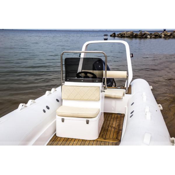 2022 PVC rigid rib boat 5m rib500 with foldable dining table