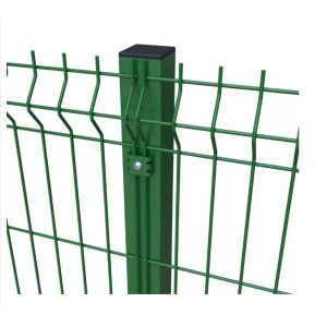 Bending Welded 3d Curved Fence Pvc Coated Steel Panels For Garden Decoration