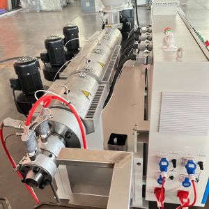 High Speed Output Single Wall Corrugated Pipe Extruder Corrugated Drainage Pipe