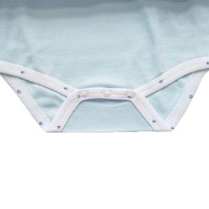 Snap Button Closure 100% Cotton Baby Rompers for in Autumn Long Sleeve and 0-3