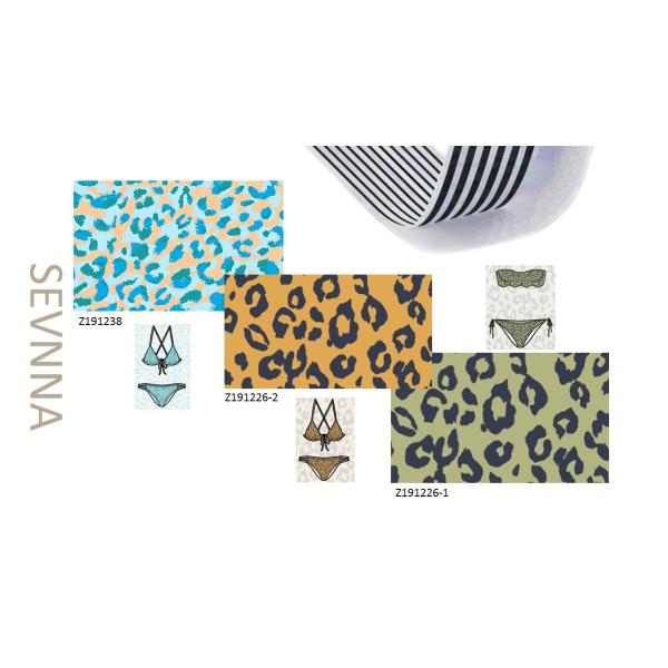 Activewear Yoga Leggings Recycled Lycra Fabric Printed Digital Inkjet