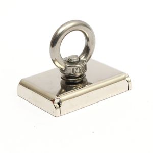 350lbs Rectanglar Neodymium Pot Magnet With Rope