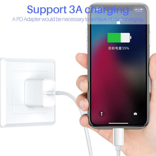 OEM 3m Type C To Lightning Connector Fast Charging Lightning Cable
