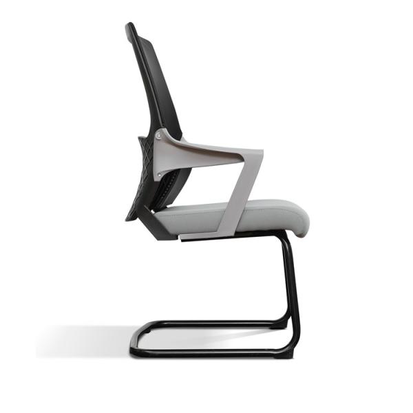 Executive Chairs Office Furniture, Metal Frame Breathable Mesh Upholstered Seat Guest Reception Visitors Meeting Chair