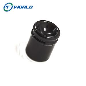 CNC Machined Parts, Bright Black Anodizing, Precision Aluminum Parts