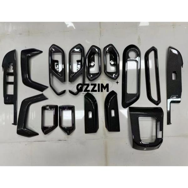 Auto Parts Car Interior Accessories Carbon Fiber Decoration Cover Trim For Toyota Razie