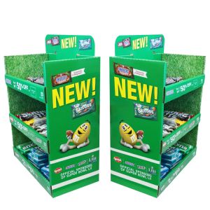 Recyclable 150g Cardboard Pop Display For Advertising