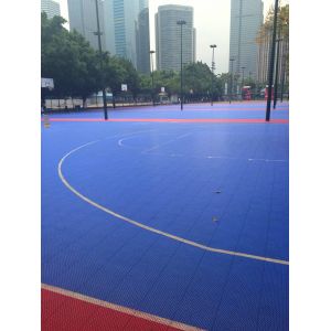 Plastic PP Interlocking Garage Flooring Multifunctional Purpose Rigid Modular