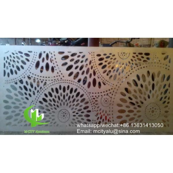 PVDF Finish Aluminum Cladding Panel with Customizable Patterns for Facade and Curtain Wall in 1000x2000mm Size